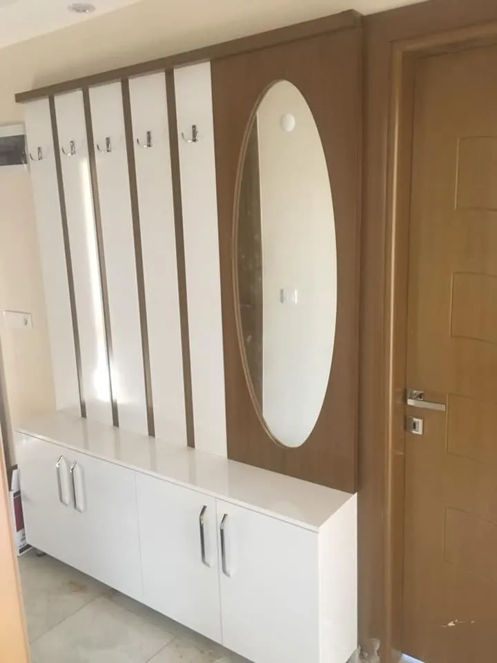 Cem Yeşilay Luxury Gizli Çamaşır & Kurutma Makinesi Koridor Dolabı (MODEL-12-3) - Buca Adatepe özel mimari imalat