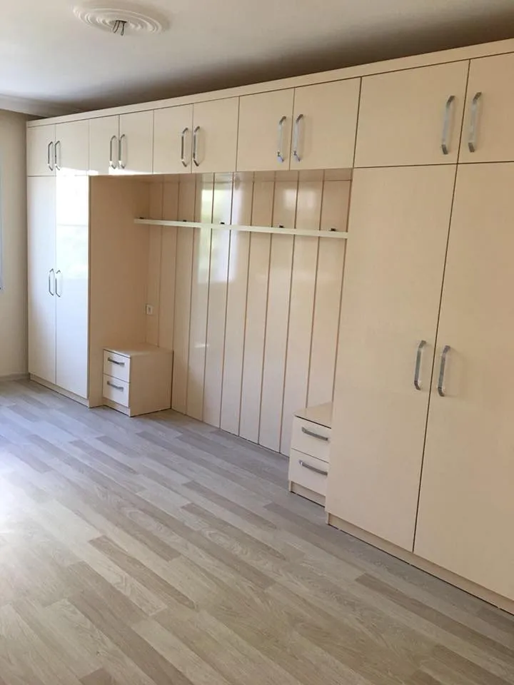 Cem Yeşilay Luxury Ölü Alan Bırakmayan Döner Askılıklı L Gardırop (MODEL-16-3) - Buca Adatepe özel mimari imalat