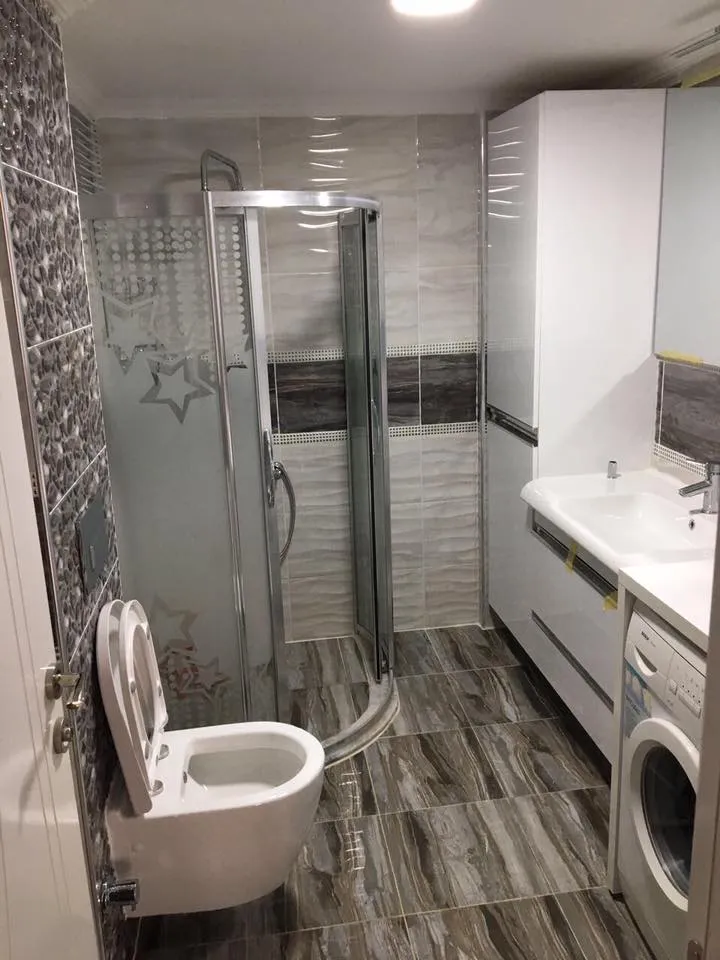 Cem Yeşilay Luxury Havlu & Bornoz Boy Kilerli Kapsamlı Banyo Mobilyası (MODEL-16) - Buca Adatepe özel mimari imalat