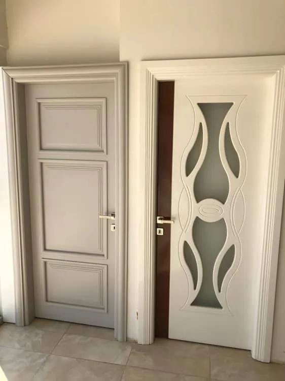 Cem Yeşilay Luxury Asimetrik CNC Kanallı Dinamik Genç Odası Kapısı (MODEL-18-2) - Buca Adatepe özel mimari imalat