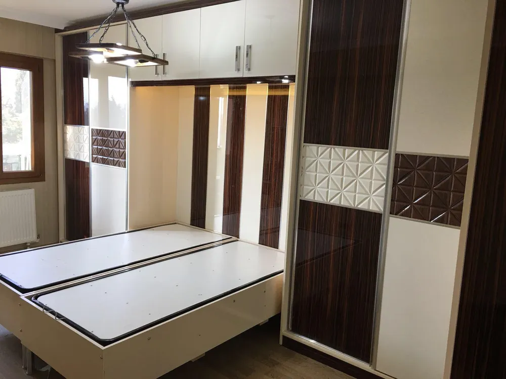 Cem Yeşilay Luxury Kimyasal Salınımsız Antibakteriyel Bebek Gardırobu (MODEL-19-3) - Buca Adatepe özel mimari imalat