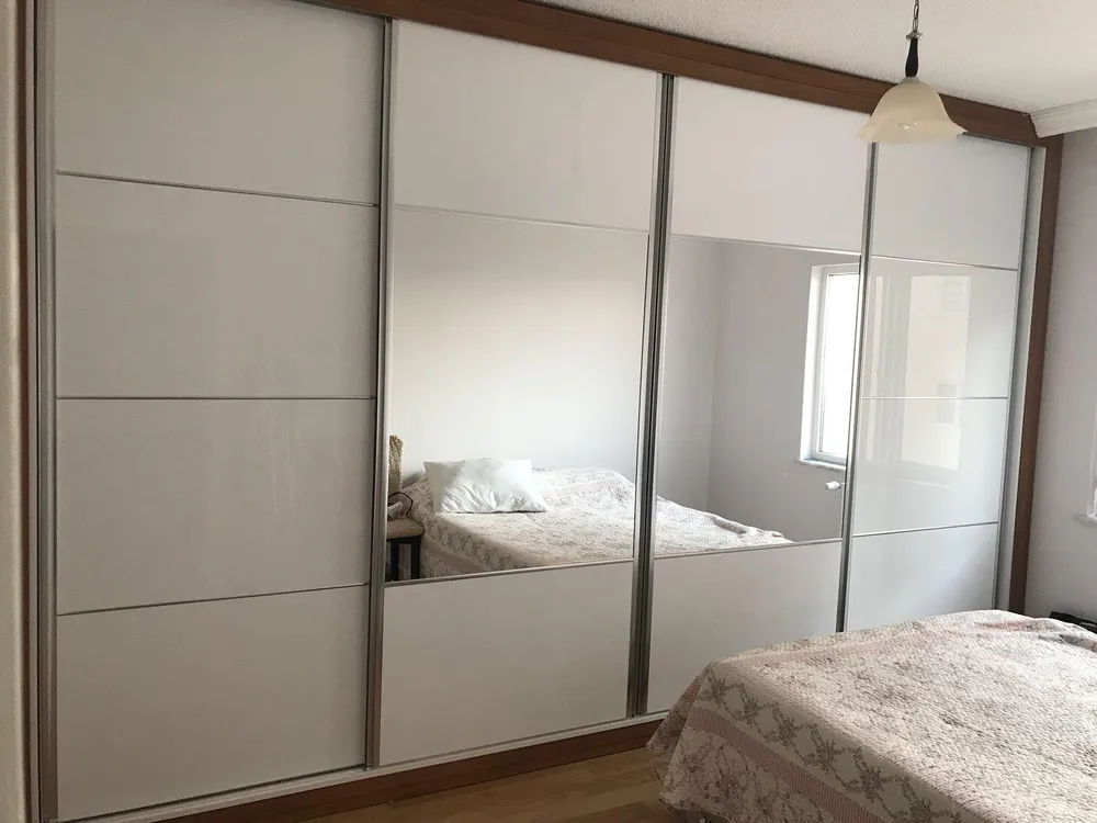 Cem Yeşilay Luxury Yatak Başlığı Köprülü Yer Kazandıran Yatak Odası Dolabı (MODEL-20-3) - Buca Adatepe özel mimari imalat