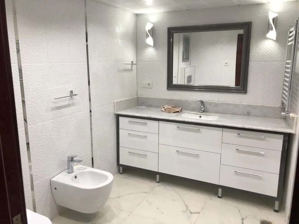 Cem Yeşilay Luxury Kapağa Entegre Kirli Sepetli Pratik Banyo Dolabı (MODEL-21) - Buca Adatepe özel mimari imalat
