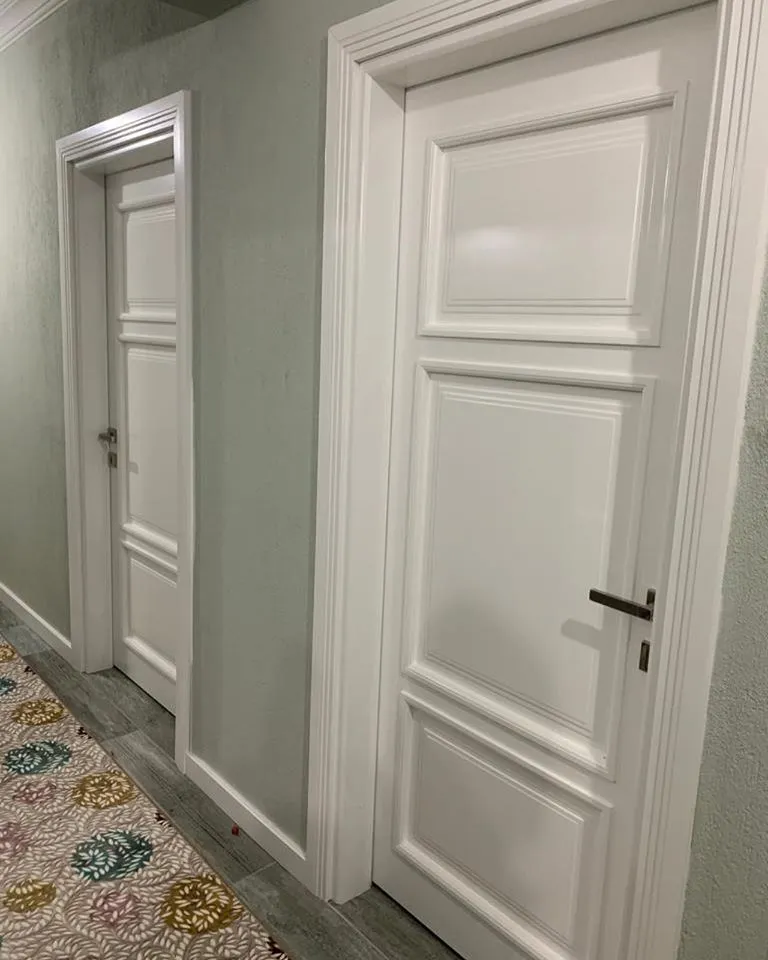 Cem Yeşilay Luxury Görkemli Çift Kanatlı Klasik Salon Kapısı (MODEL-9-2) - Buca Adatepe özel mimari imalat